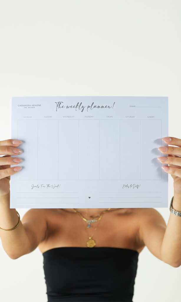 THE WEEKLY PLANNER - ALEXANDRA